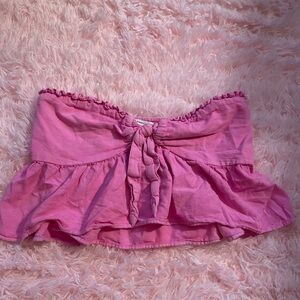 Pink American Eagle Tube Top